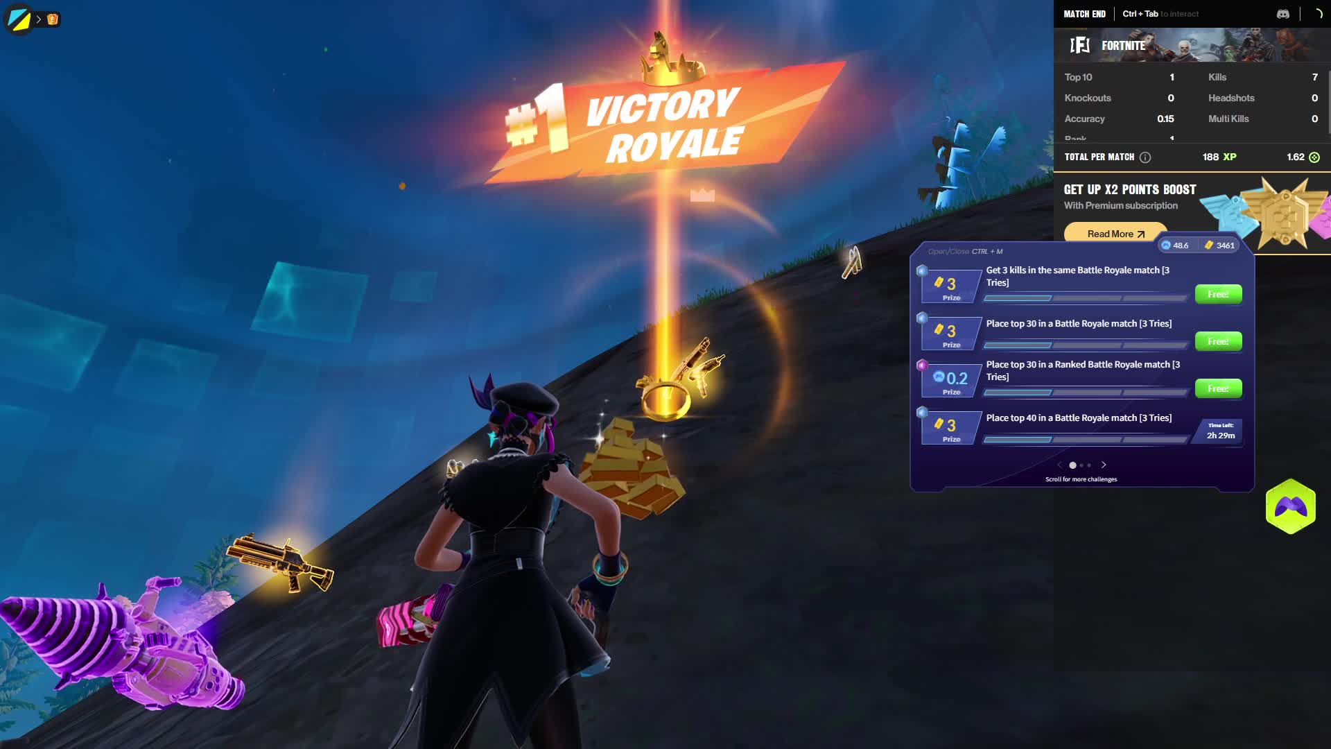 for the win